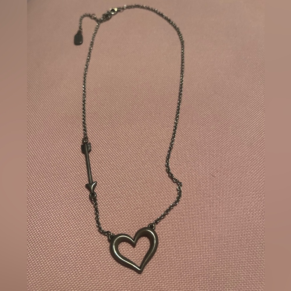 James Avery Heart and Arrow Necklace